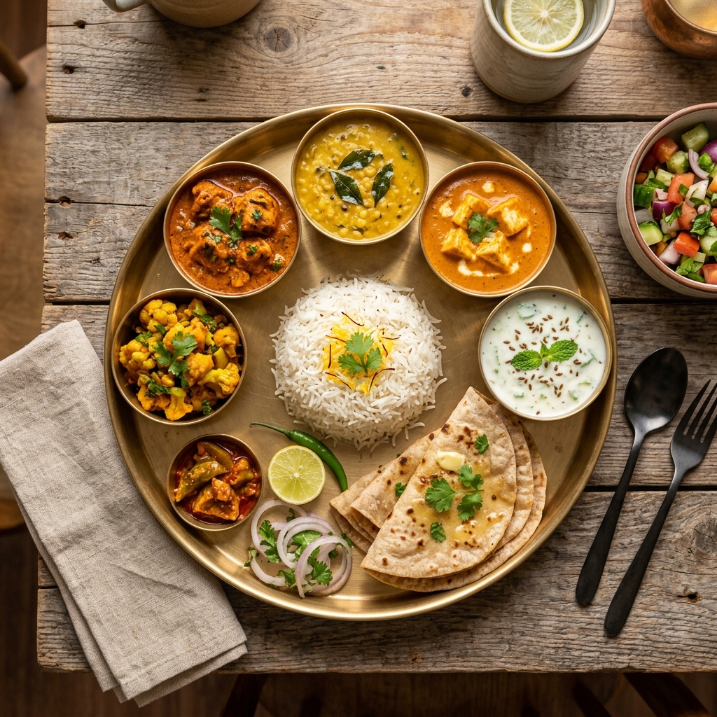 Mutton Thali
